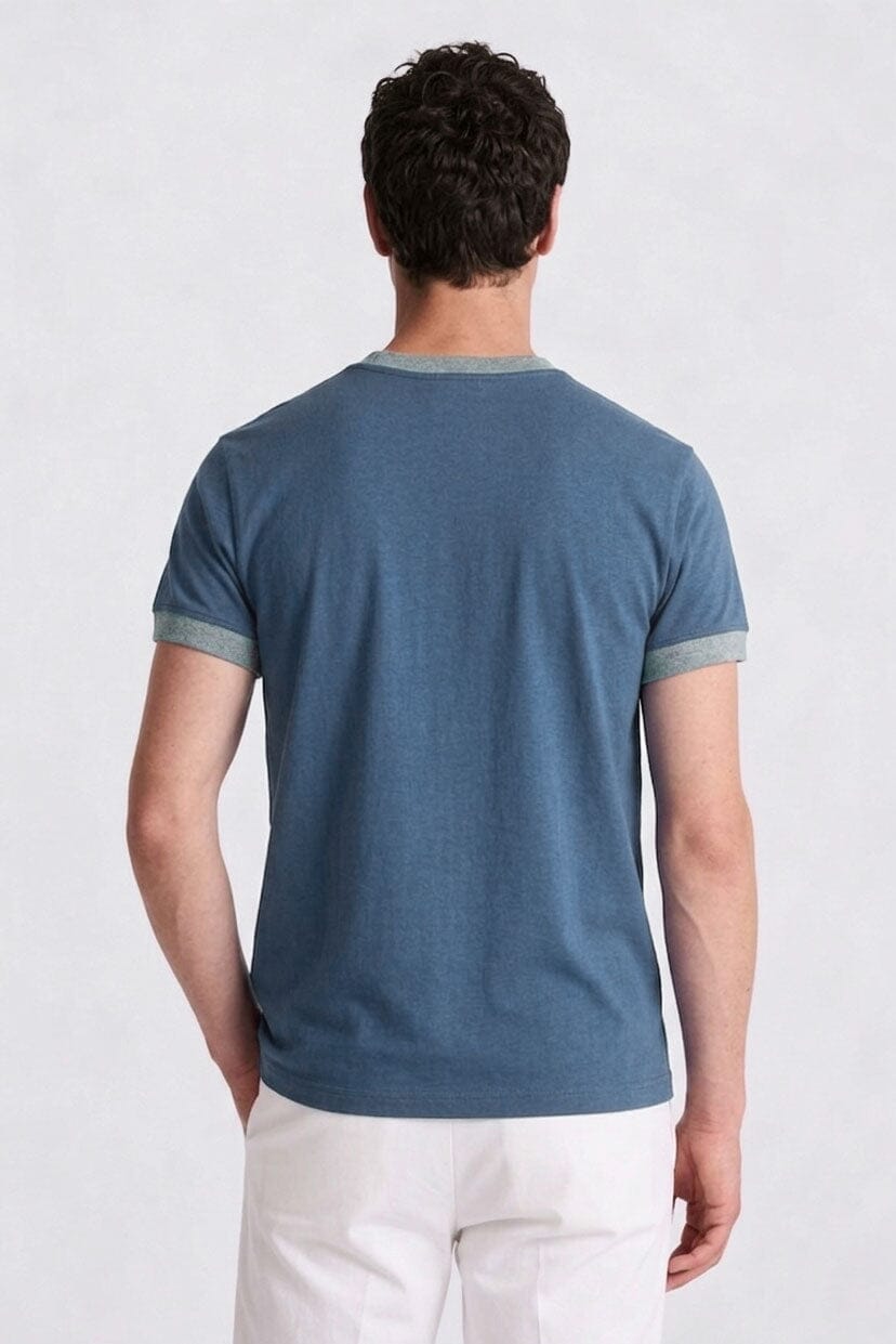 Powder Blue & Grey