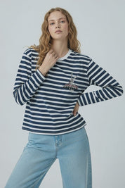 White & Navy