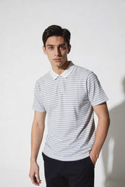 Eternity Men's Striped Polo Shirt