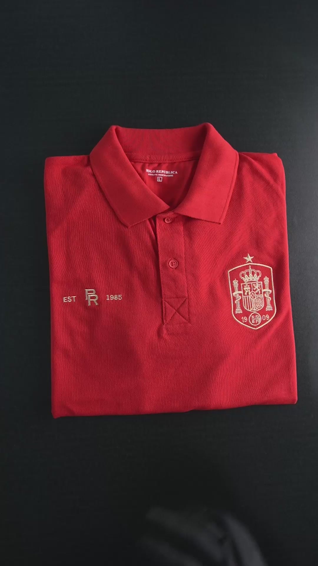Polo Republica Men's Espana Madrid Polo Shirt