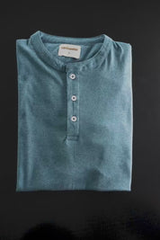 USQUARED Men's Textured Henley Tee Shirt