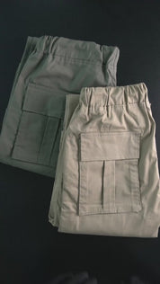 Men's Regular Fit Cotton Cargo Pants