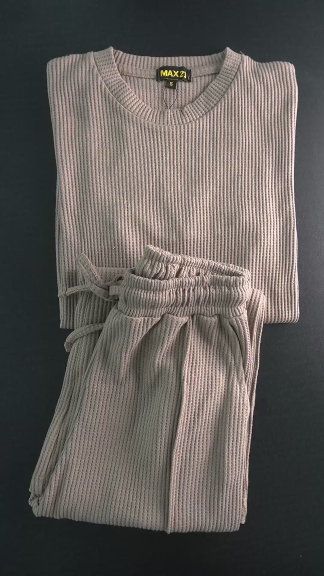 Max 21 Women's Waffle Co-Ord Set