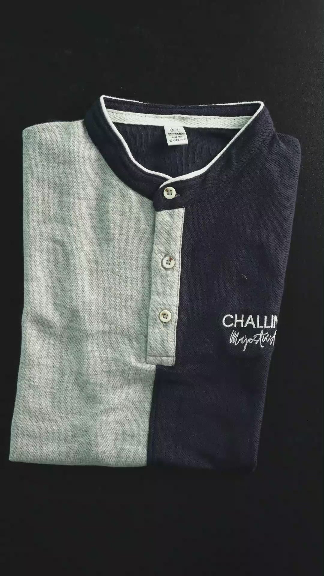 Navy & White