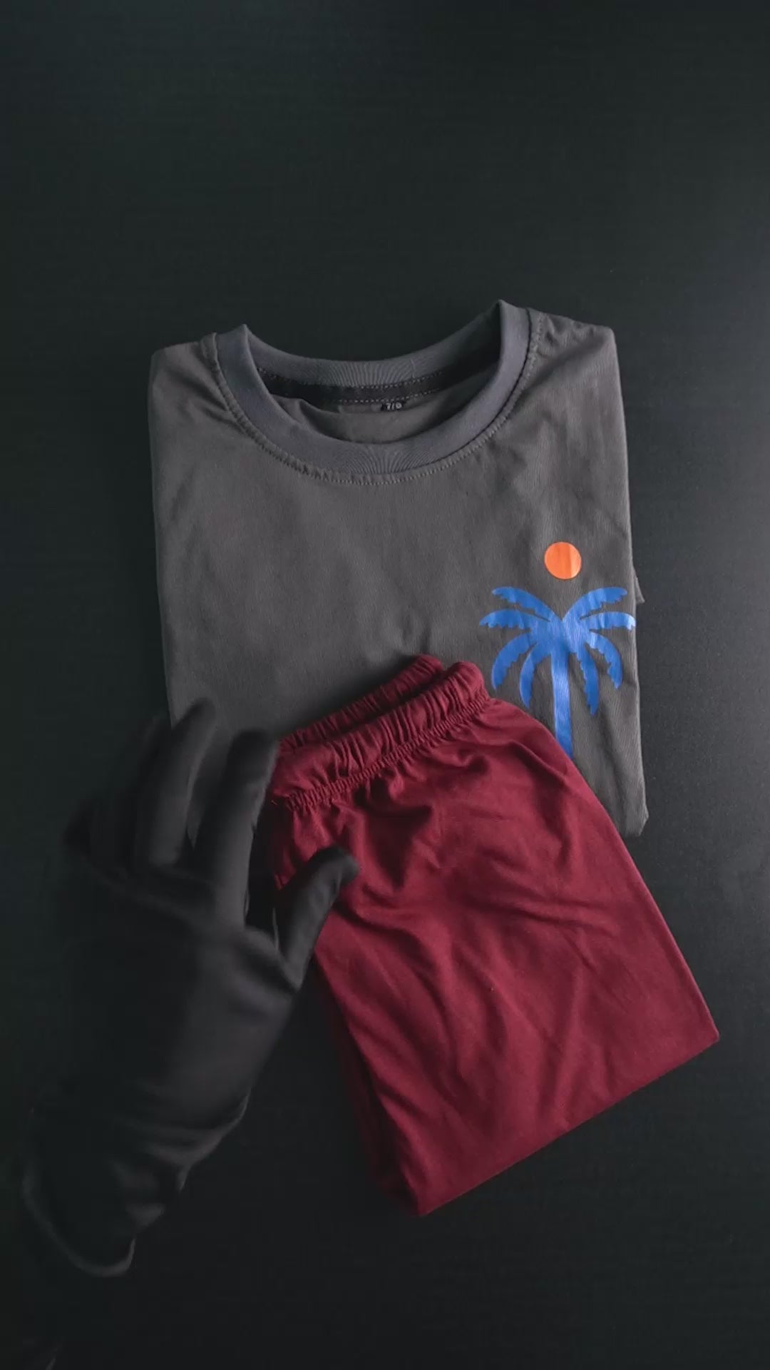 Boy's Palm Tree Twin Set