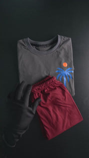 Boy's Palm Tree Twin Set