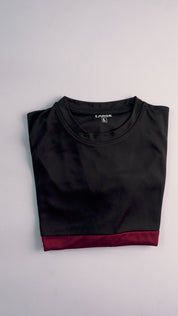Black & Maroon
