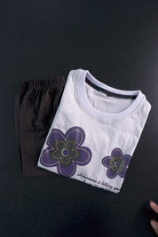 Girl's Bloom Like A Flower Twin Set
