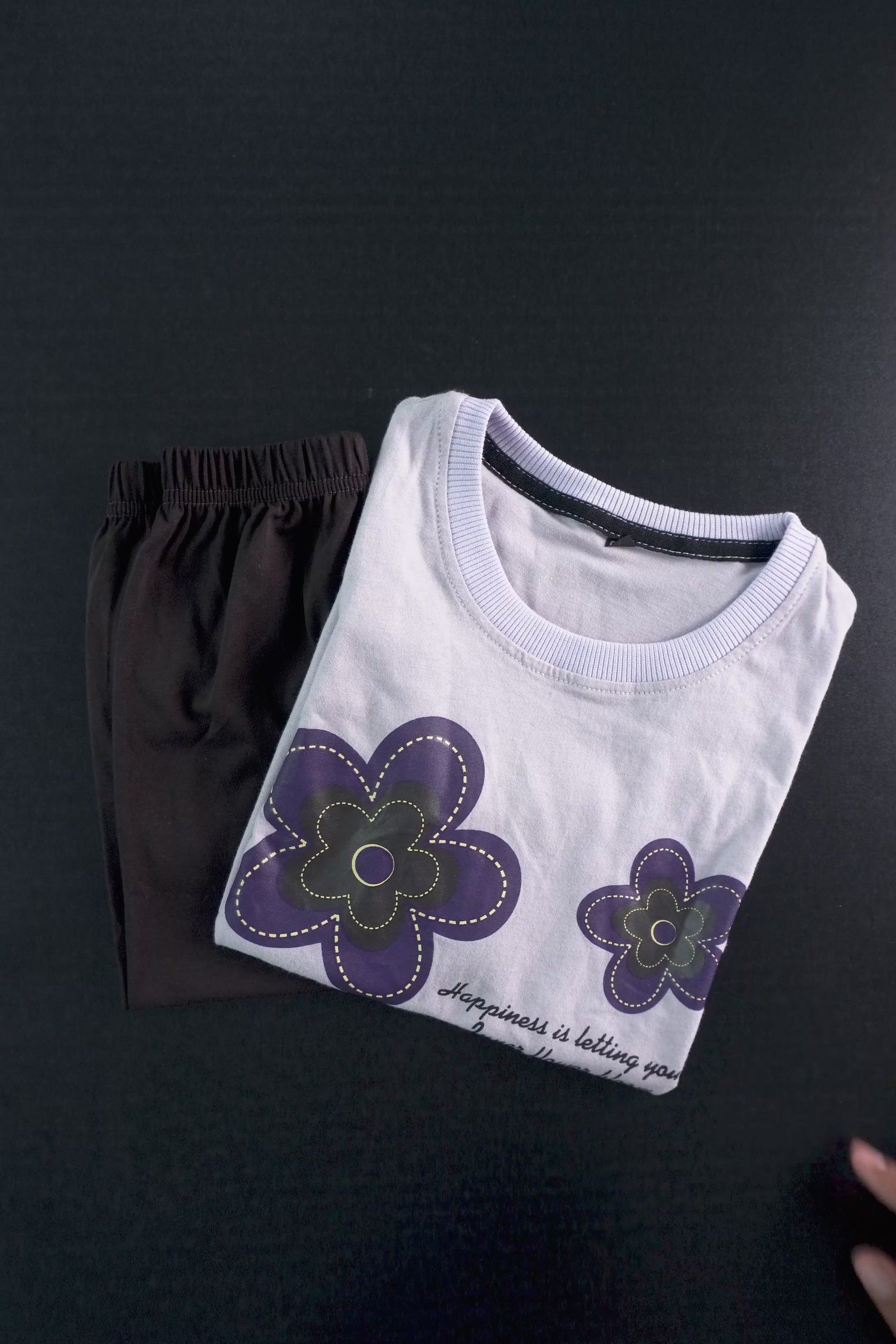 Girl's Bloom Like A Flower Twin Set