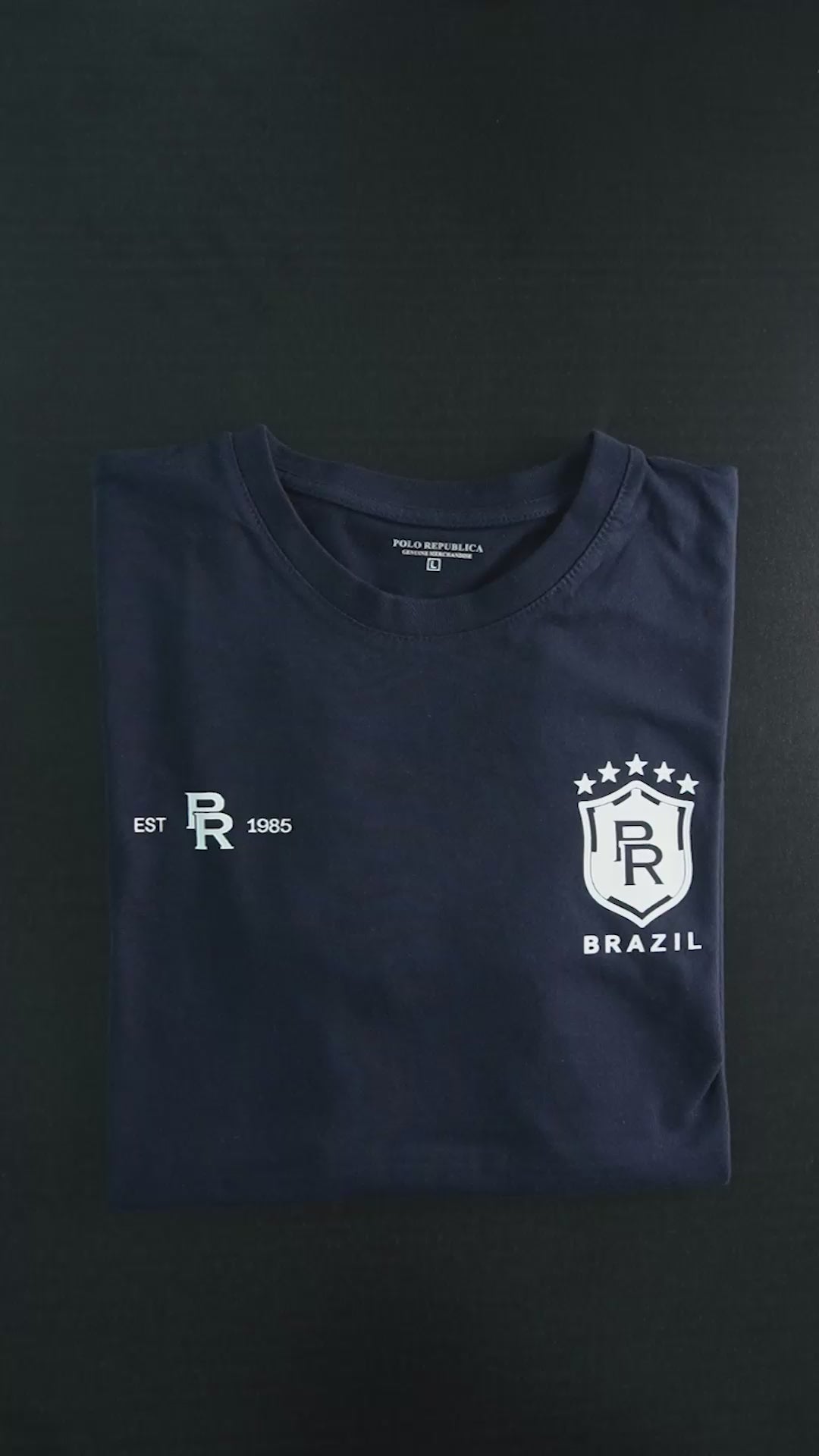 Polo Republica Men's Brazil Tee Shirt