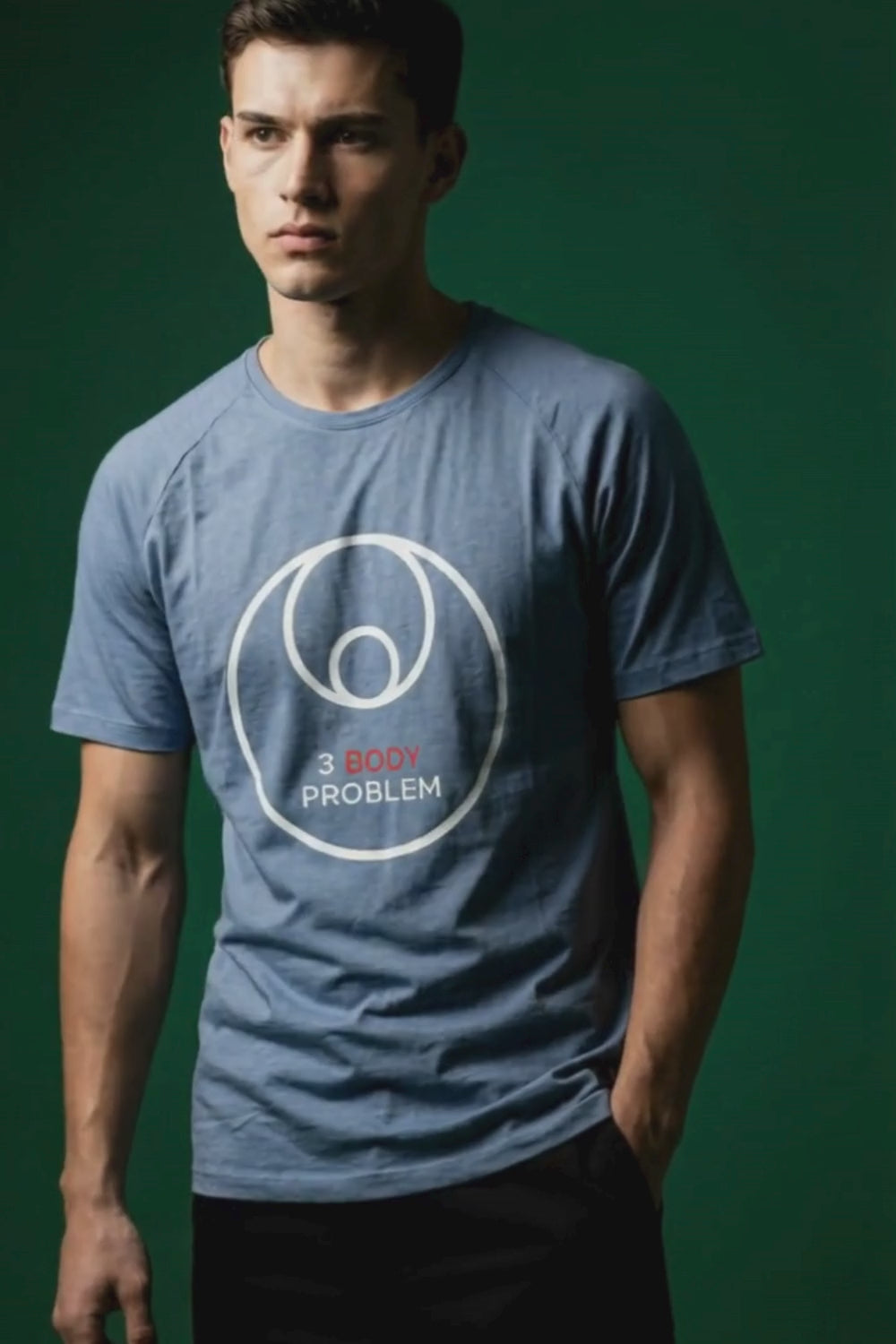 MHW Men's 3 Body Problem Tee Shirt