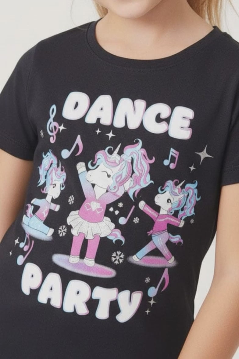 LP Girl's Dance Party Tee Shirt