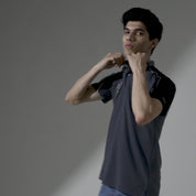 Polo Republica Men's Signature Pony & Flags Embroidered Contrast Panels Polo Shirt Men's Polo Shirt Polo Republica