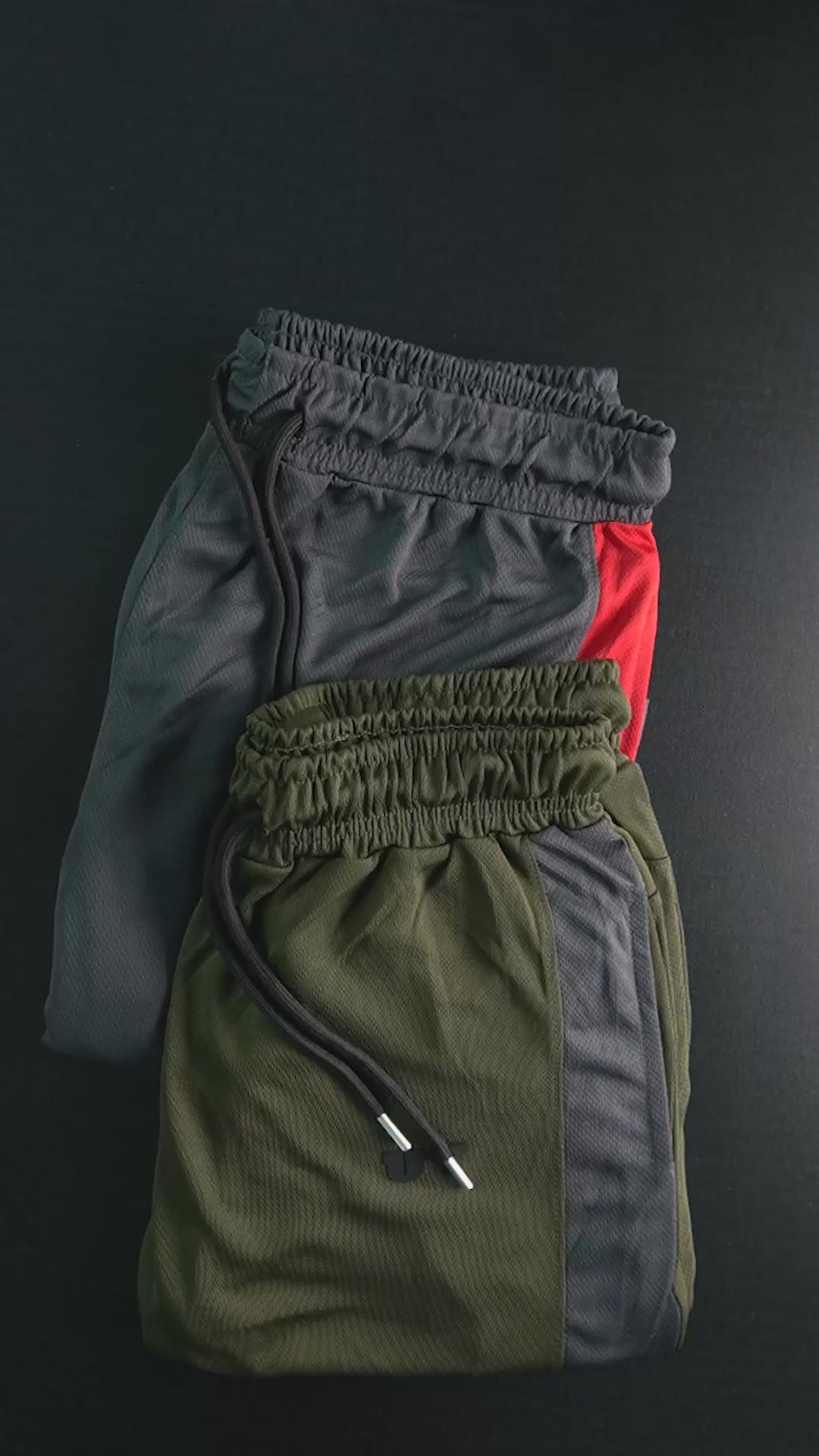 Urban Vouge Men's Contrast Panel Activewear Shorts
