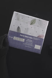 Zarriz Single Size Printed Bedsheet With Pillow Case