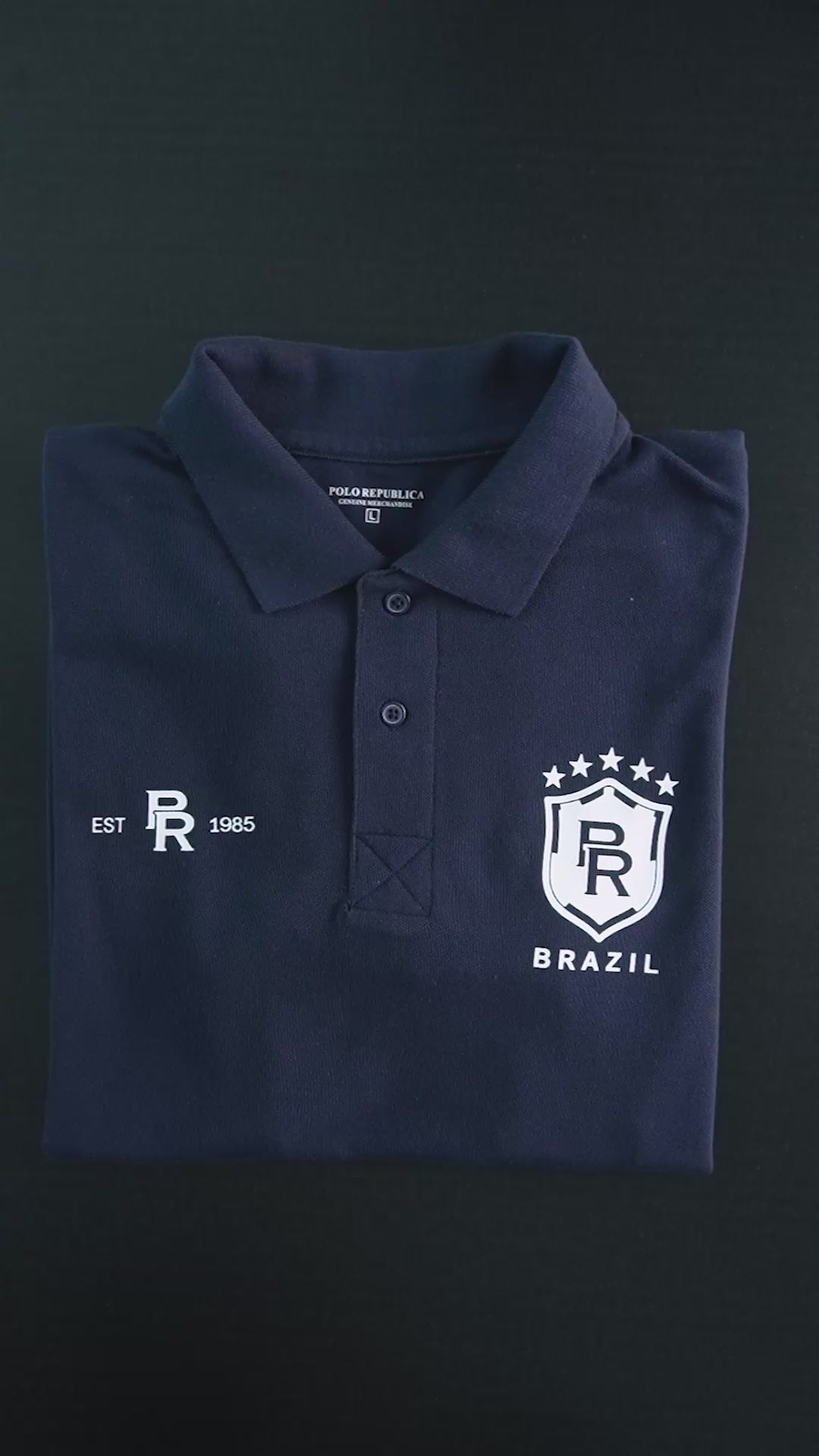 Polo Republica Men's Brazil Polo Shirt
