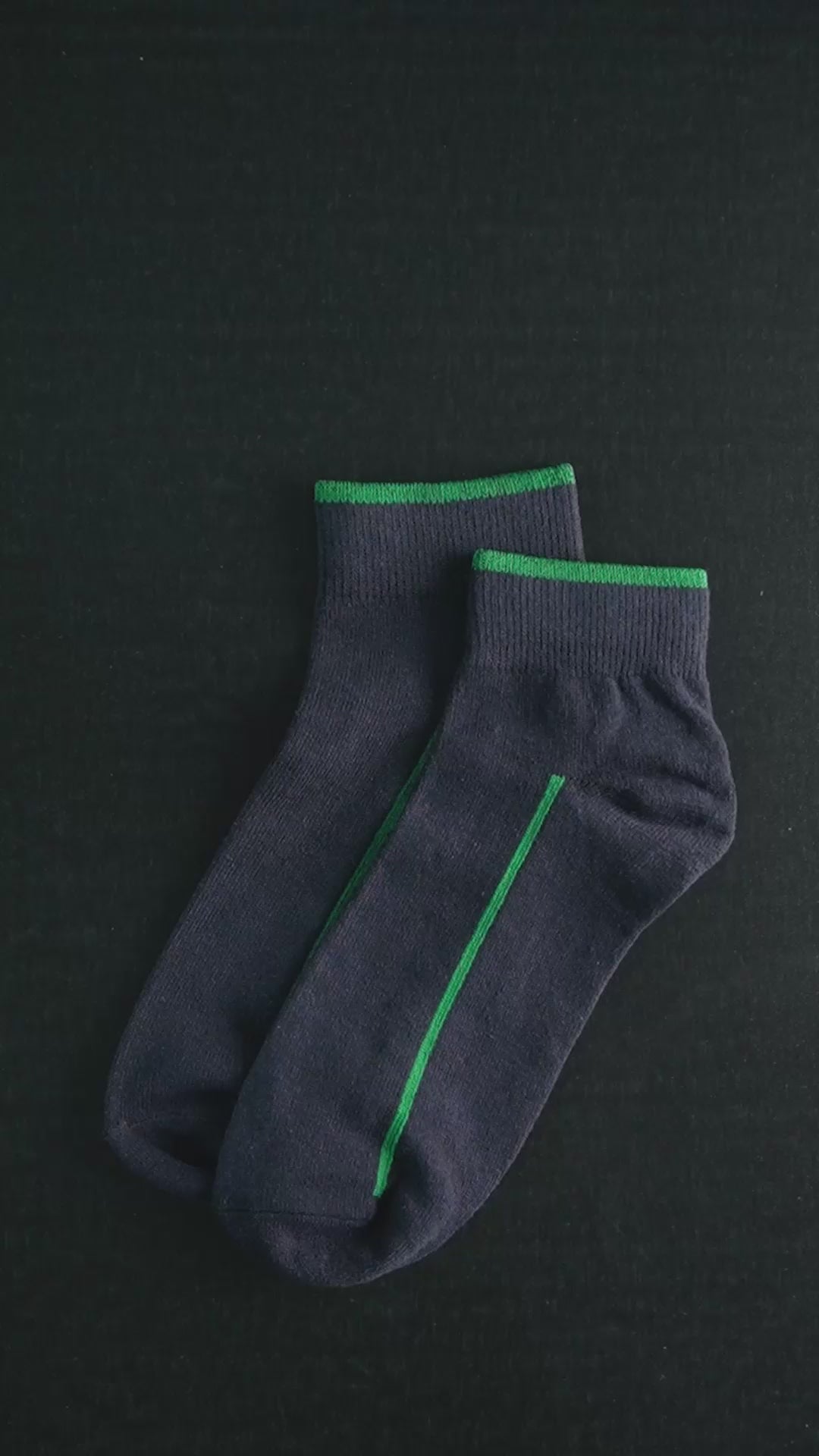 Men's Striped Premium Ankle Socks