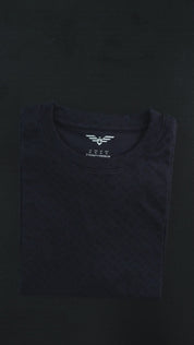 Eternity Men's Textured Cotton Tee Shirt