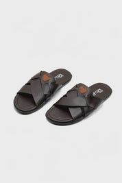 Black Camel Men's Premium Slides