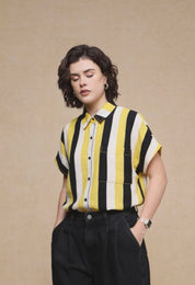 East West Women's Striped Casual Shirt