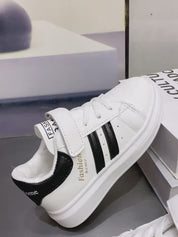 Kid's Striped Lightweight Sneakers