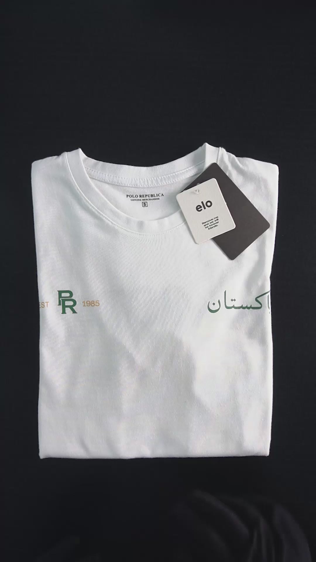 Polo Republica Men's Pakistan Football Culture Tee Shirt