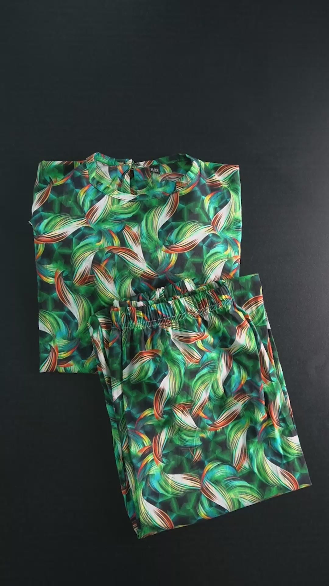 Girl's Tie Up Bottom Co-Ord Set