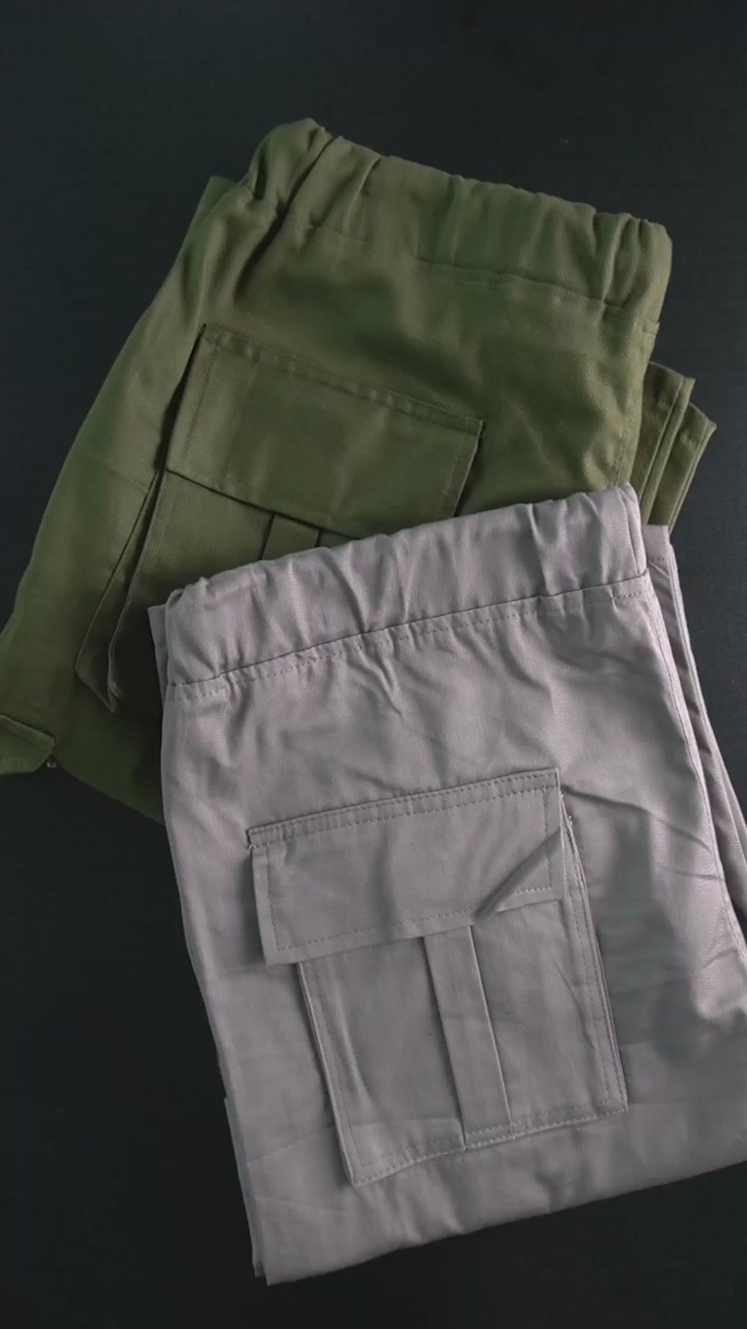 Men's Basic Cotton Cargo Shorts