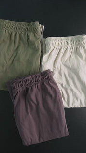 Men's Contrast Piping Pleated Trousers