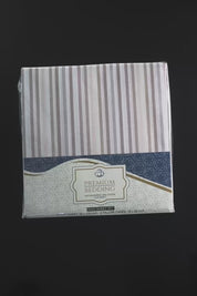 King Size Multi Color Striped Bedsheet With Pillow Cases