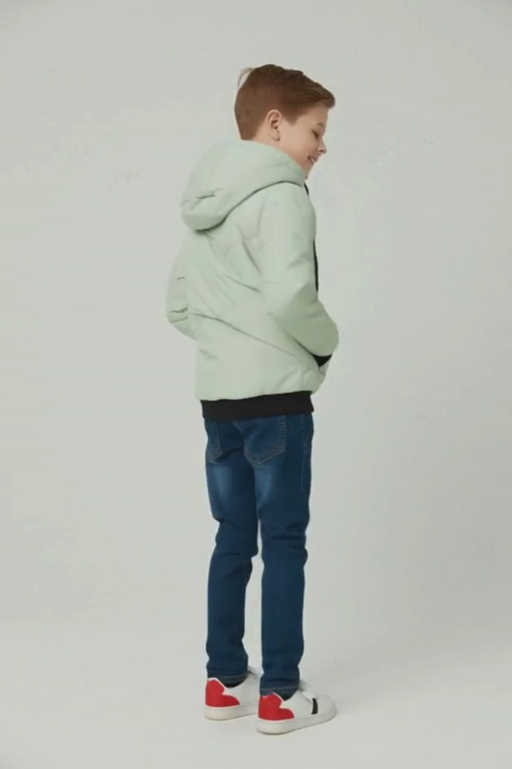 Boy's Fashion Hooded Puffer Jacket