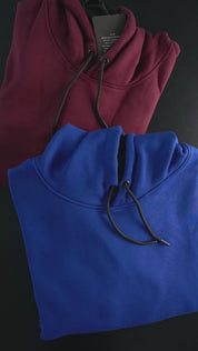 Polo Republica Men's Mesh Lined Pullover Hoodie