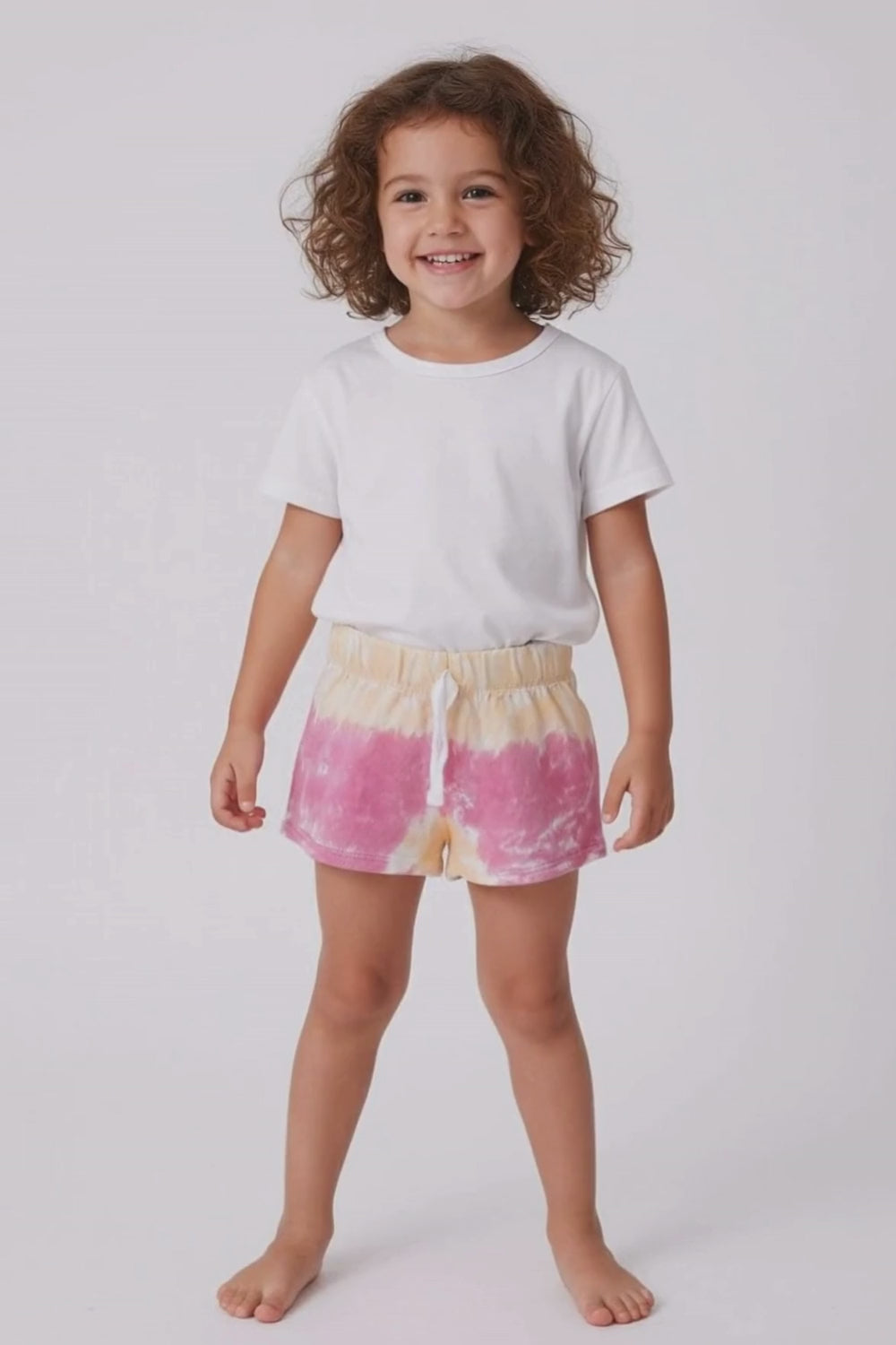 Girl's Tie & Dye Premium Shorts