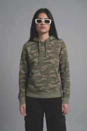 EGL Women's Camo Fleece Hoodie