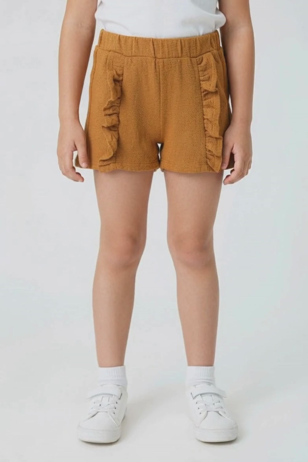 Girl's Front Frilled Shorts