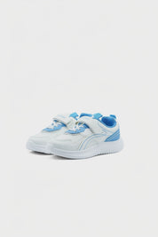 White & Blue