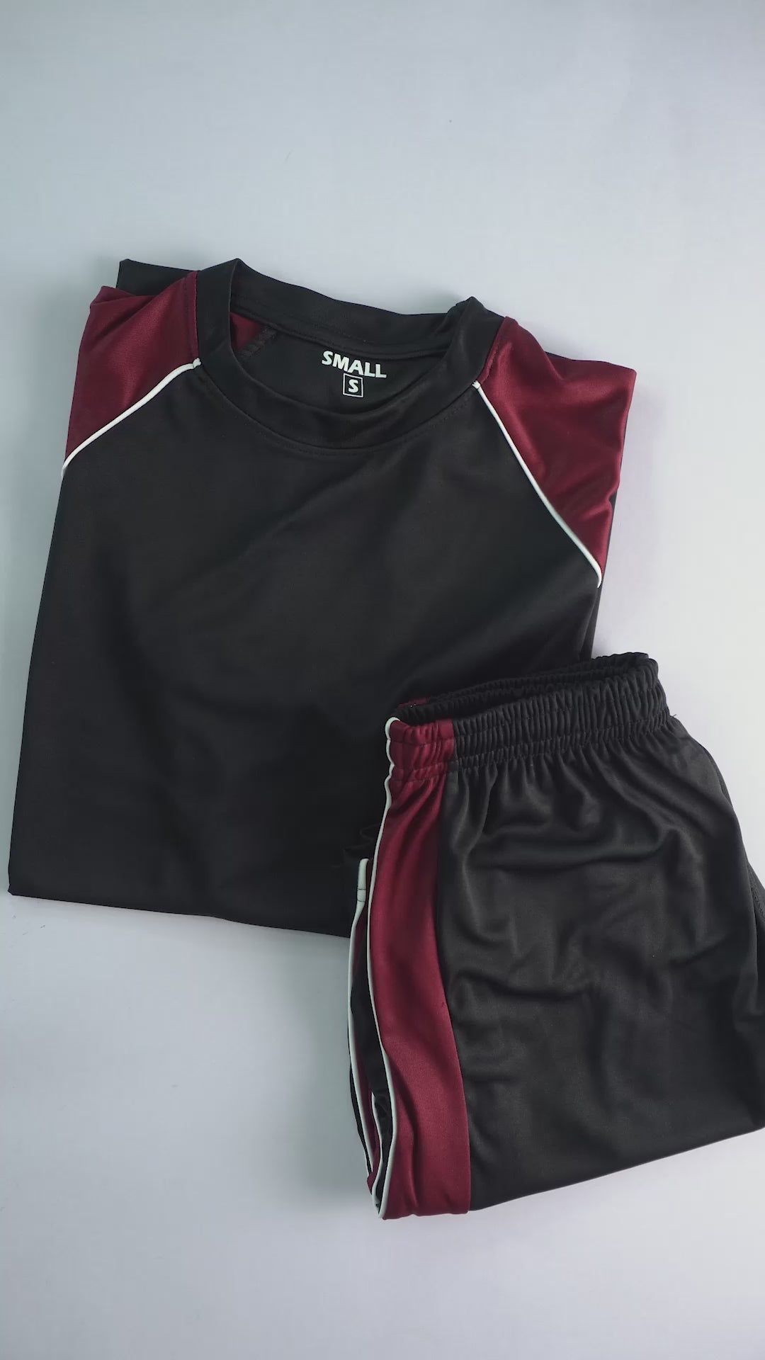 Black & Maroon