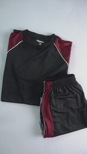 Black & Maroon