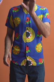 Gravity Men's Printed Casual Shirt