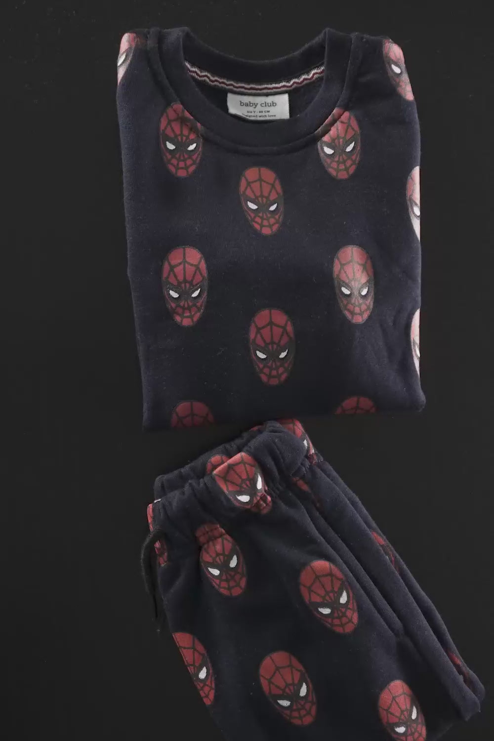 Baby Club Kid's Spider-Man Fleece Twin Set