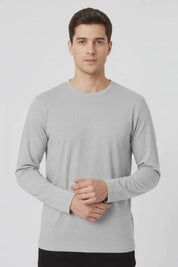 Men's Long Sleeve Basic Tee Shirt