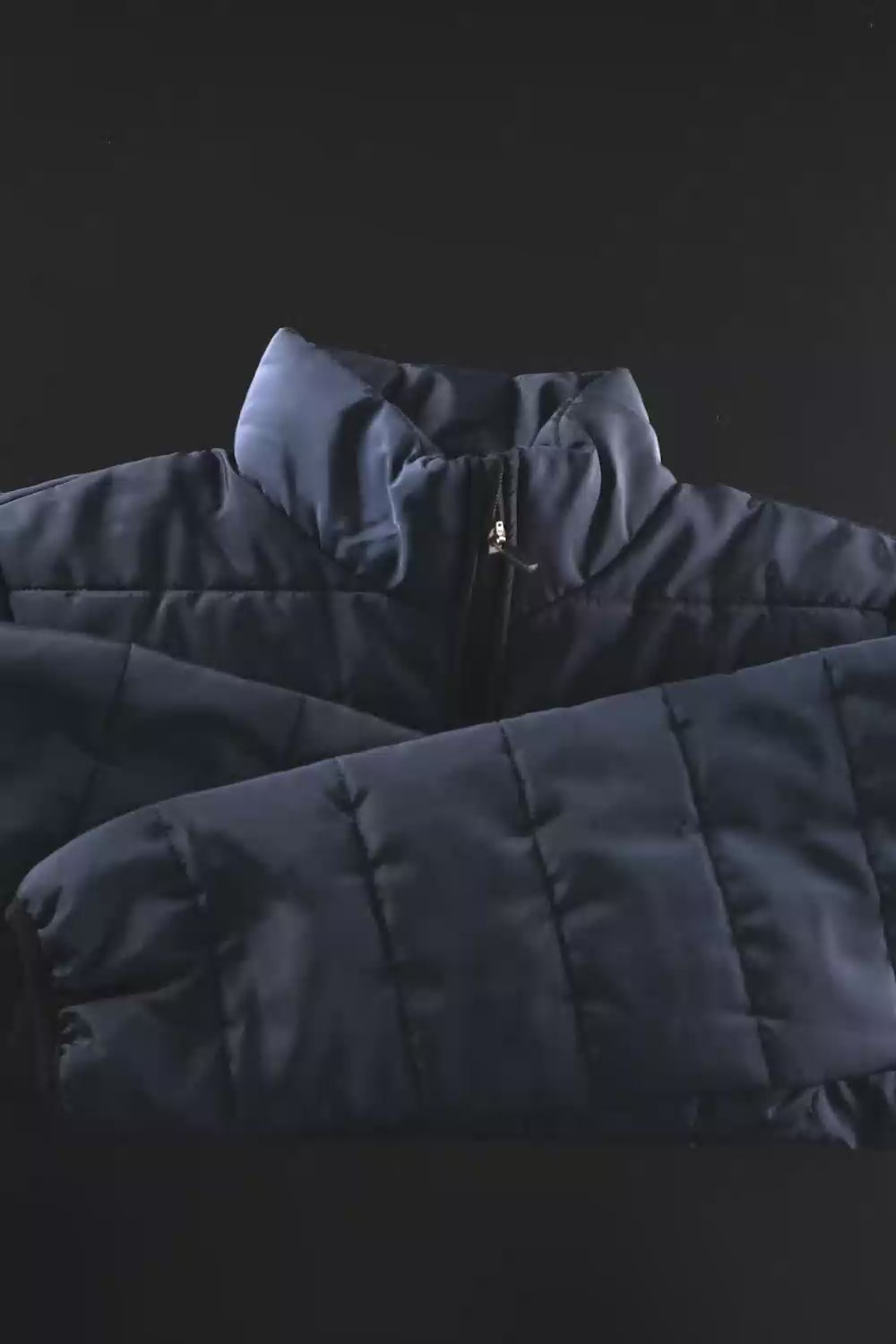 Men's Bubble Quilted Puffer Jacket
