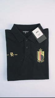 Polo Republica Men's Belgium Football Culture Polo Shirt