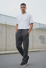 Jay Cee Men's Loose Fit Fleece Trousers