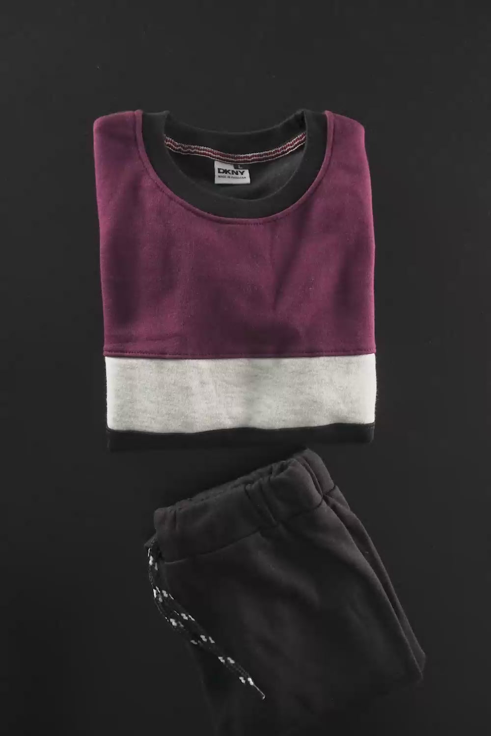 Black & Burgundy