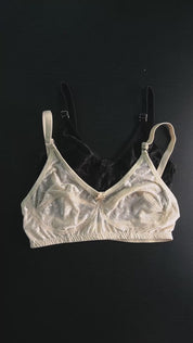 HS Women's Floral Net Bra