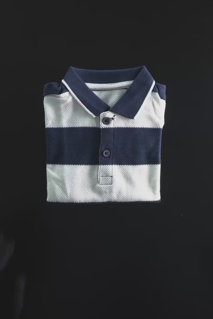 Navy & White