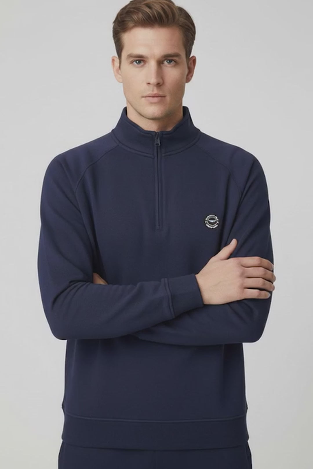Eternity Men's Quarter Zipper Sweat Shirt