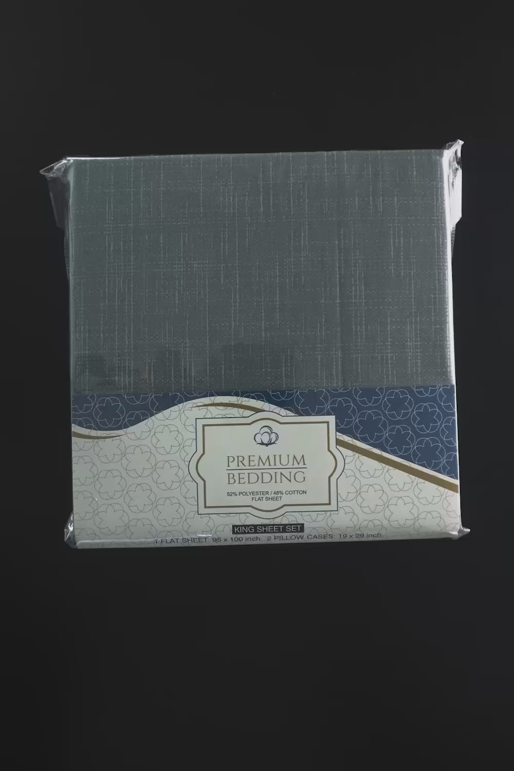 King Size Abstract Bedsheet With Pillow Cases