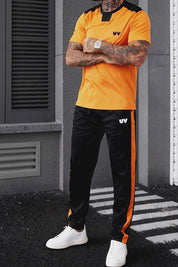Orange & Black